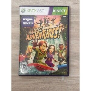 Kinect Adventures! Xbox 360 Video Game Kinect Sensor Required Multiplayer